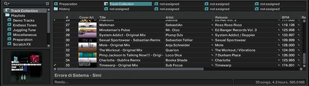 Traktor Pro 2 Collection View