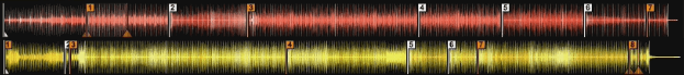 Cross DJ 3 Legacy Waveform Colors